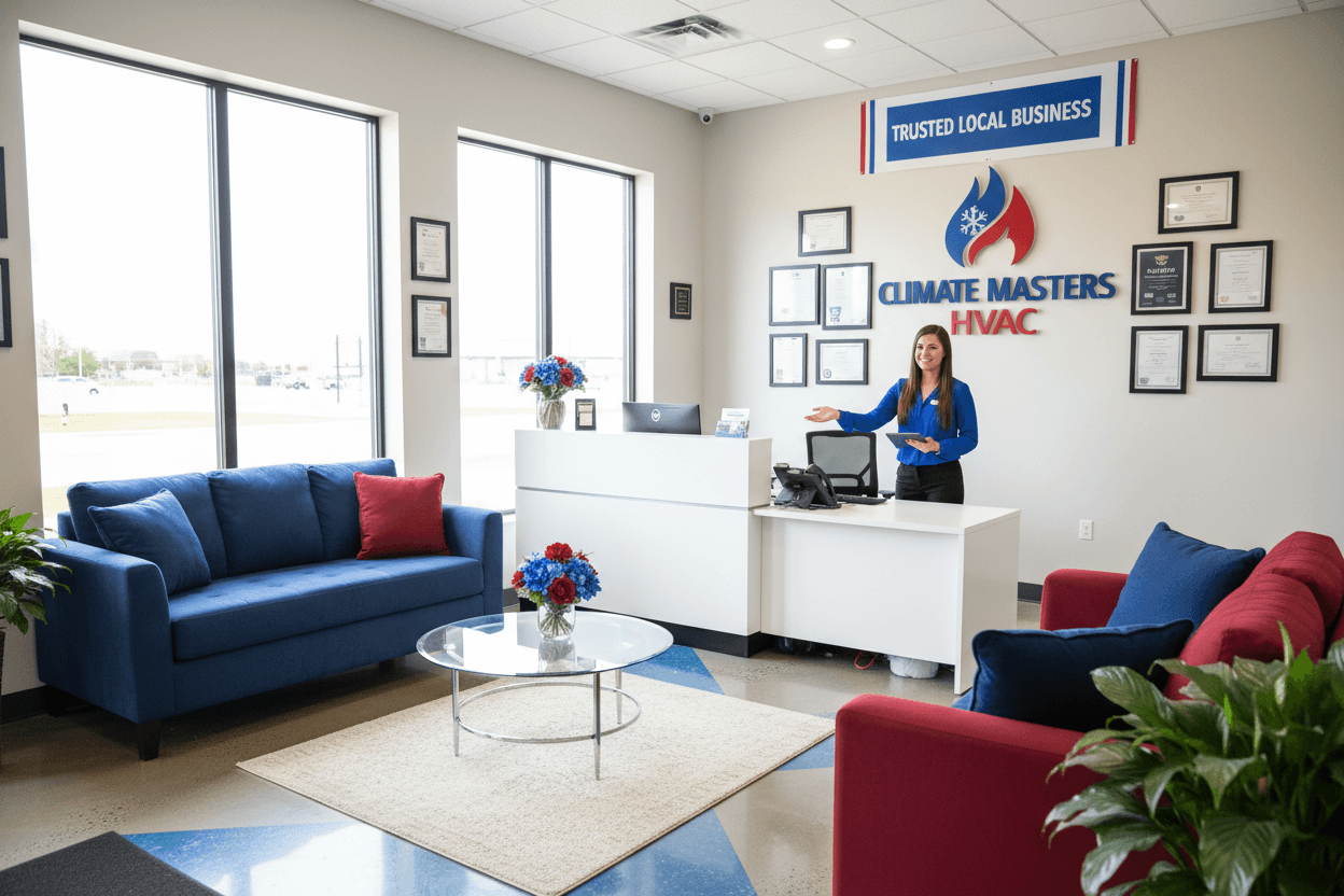 One Stop Heating and Cooling office